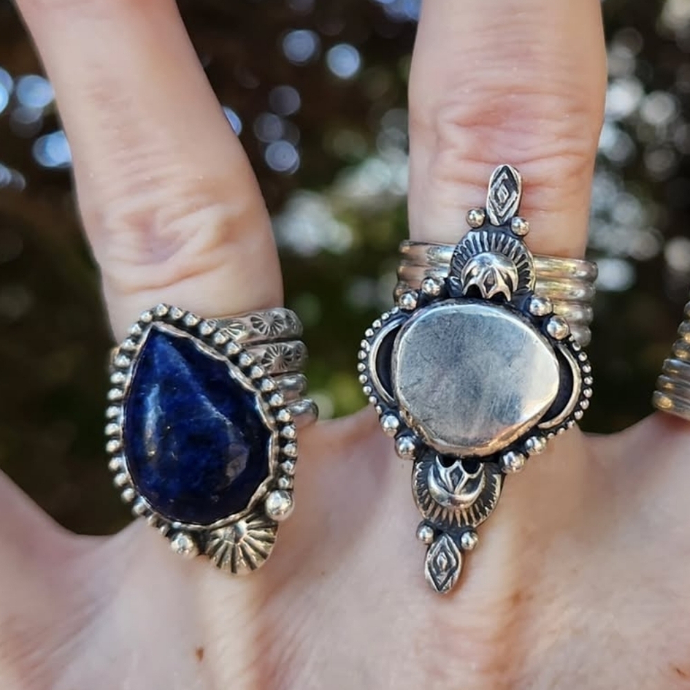 Lapis Sterling Silver Ring